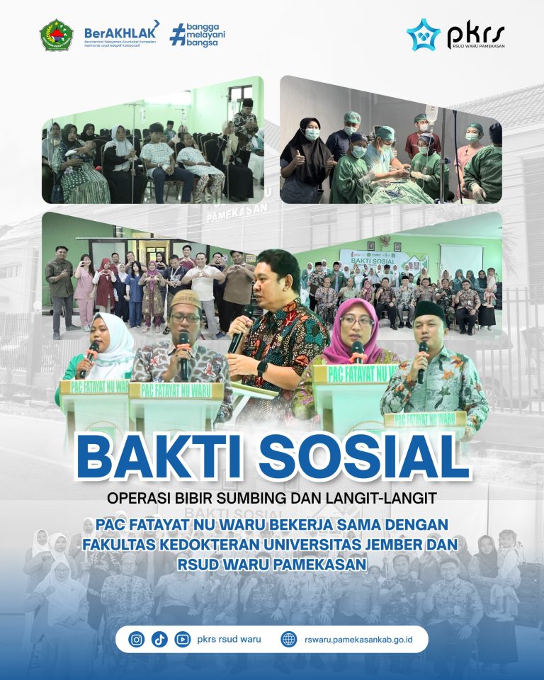Giat Sosial Operasi Bibir Sumbing Di RSUD Waru Pamekasan