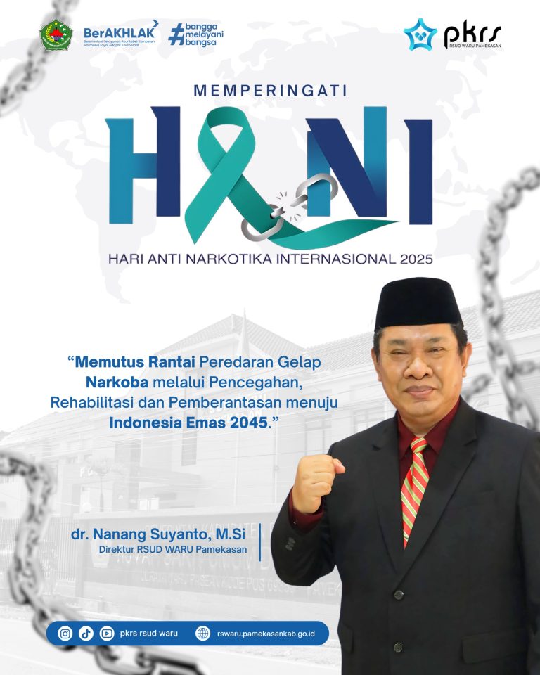 Selamat Hari Anti Narkotika Internasional 2025